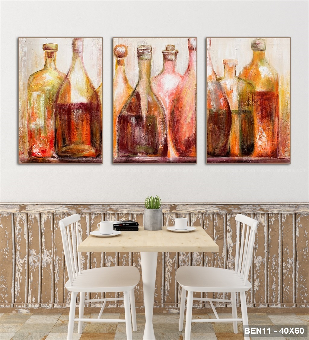 Thư viện tranh Trừu Tượng treo tường in canvas 